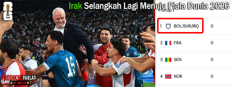 Irak Selangkah Lagi Menuju Piala Dunia 2026
