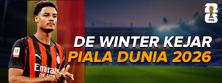 Piala Dunia 2026, De Winter Gantungkan Harapan di AC Milan