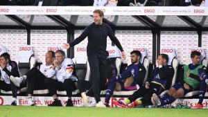 Tim asuhan pelatih Julian Nagelsmann unggul 2-1 atas Yunani.