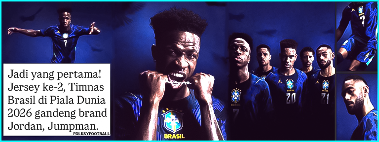 Jersey Jordan Brasil Piala Dunia 2026: Desain Ikonik Terinspirasi Amazon