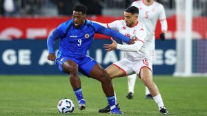 Pelatih Timnas Haiti, Sebastien Migne. 