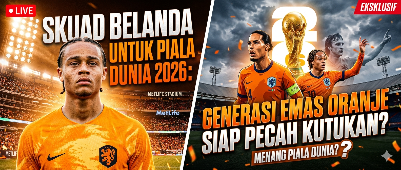 Skuad Belanda untuk Piala Dunia 2026: Generasi Emas Oranje Siap Pecah Kutukan?