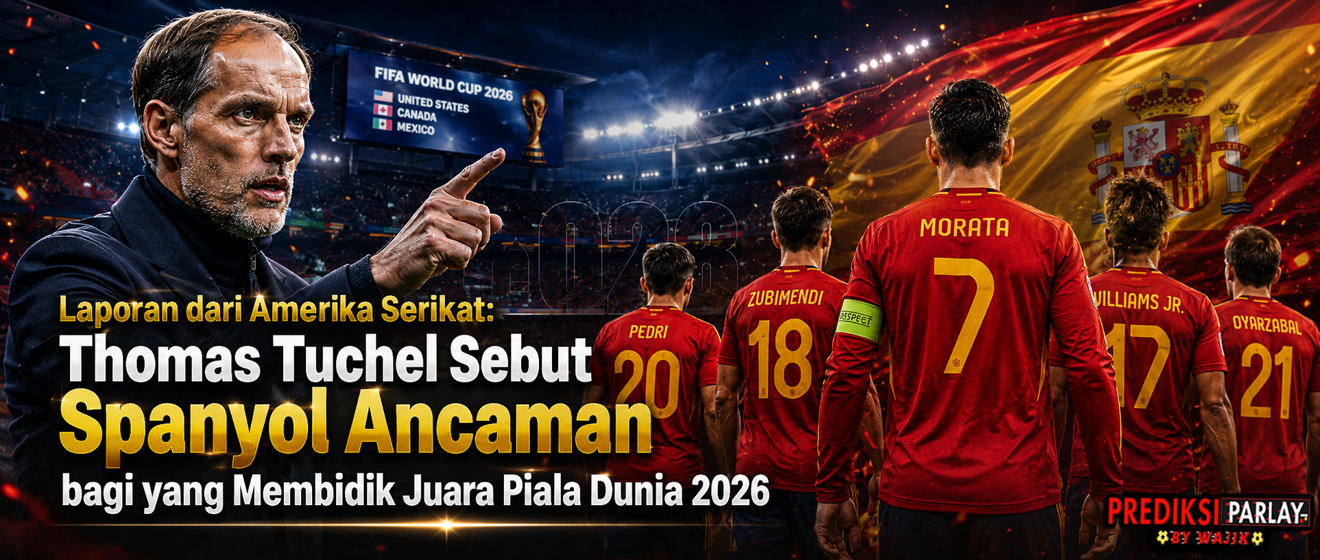 SPANYOL BIDIK JUARA DI PIALA DUNIA 2026